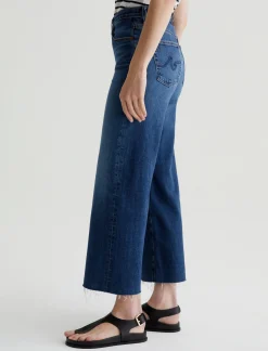 Women AG Jeans Jeans|Crop|Saige Wide Leg Crop