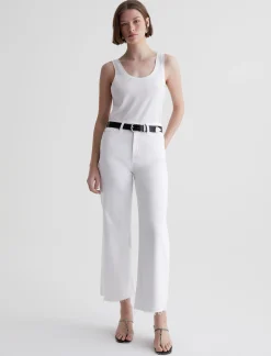 Women AG Jeans Jeans|Crop|Saige Wide Leg Crop