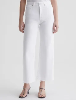Women AG Jeans Jeans|Crop|Saige Wide Leg Crop