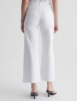 Women AG Jeans Jeans|Crop|Saige Wide Leg Crop