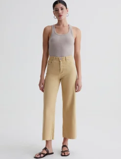 Women AG Jeans Jeans|Crop|Saige Wide Leg Crop