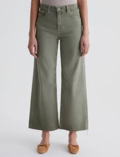 Women AG Jeans Jeans|Crop|Saige Wide Leg Crop