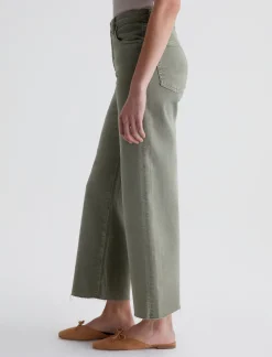 Women AG Jeans Jeans|Crop|Saige Wide Leg Crop