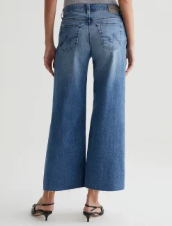 Women AG Jeans Jeans|Crop|Saige Wide Leg Crop