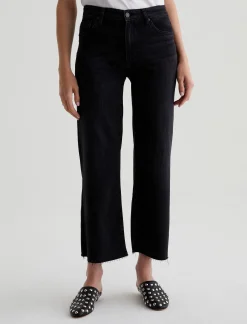 Women AG Jeans Jeans|Crop|Saige Wide Leg Crop