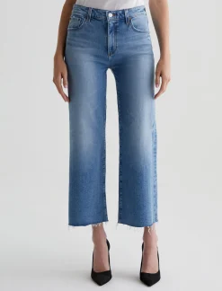 Women AG Jeans Jeans|Crop|Saige Wide Leg Crop