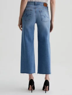 Women AG Jeans Jeans|Crop|Saige Wide Leg Crop