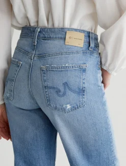 Women AG Jeans Jeans|Crop|Saige Wide Leg Crop