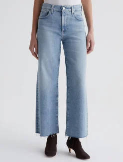 Women AG Jeans Jeans|Crop|Saige Wide Leg Crop