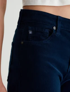 Women AG Jeans Pants & Trousers|Crop|Saige Wide Leg Crop Corduroy