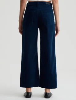 Women AG Jeans Pants & Trousers|Crop|Saige Wide Leg Crop Corduroy