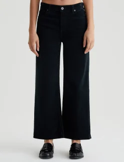 Women AG Jeans Pants & Trousers|Crop|Saige Wide Leg Crop Corduroy