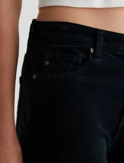 Women AG Jeans Pants & Trousers|Crop|Saige Wide Leg Crop Corduroy