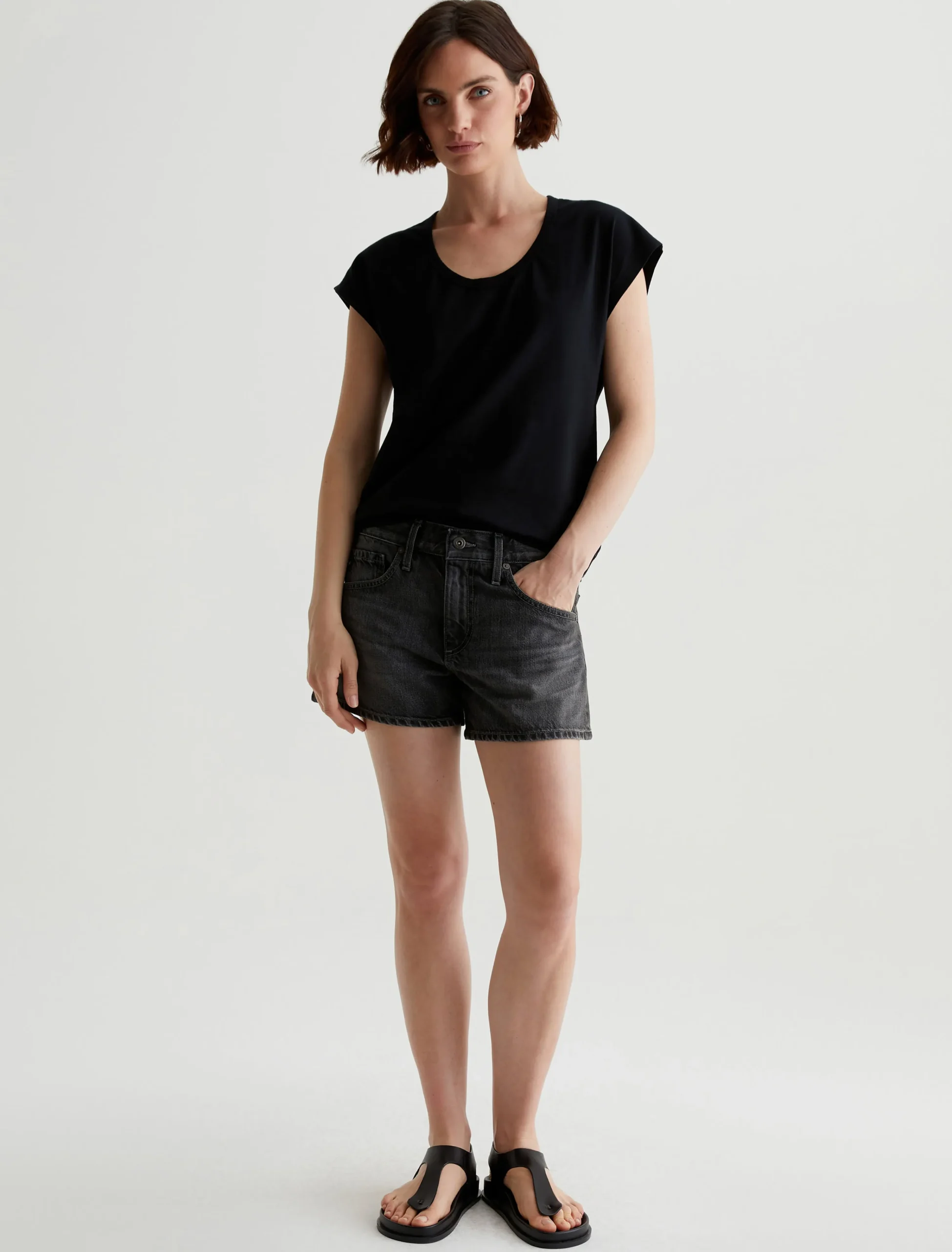 Women AG Jeans Tees & Tanks|Vintage Willa Scoop