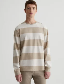 AG Jeans Shirts & Polos|Wade Long Sleeve Crew