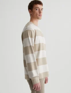 AG Jeans Shirts & Polos|Wade Long Sleeve Crew