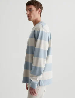 AG Jeans Shirts & Polos|Wade Long Sleeve Crew