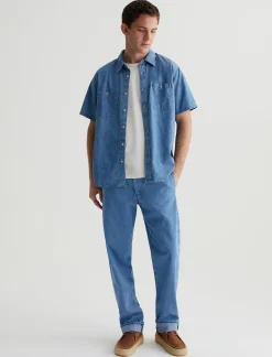 AG Jeans Shirts & Polos|Wayne Short Sleeve Shirt