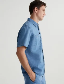 AG Jeans Shirts & Polos|Wayne Short Sleeve Shirt
